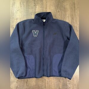 NIKE Club Fleece Sherpa Winterized Full Zip Mens Jacket - Villanova Logo